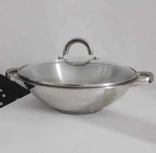 Panela em aço inoxidável