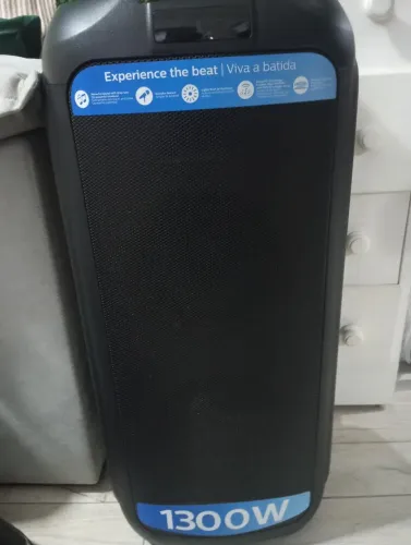 Vende caixa de som Philips 1300 w