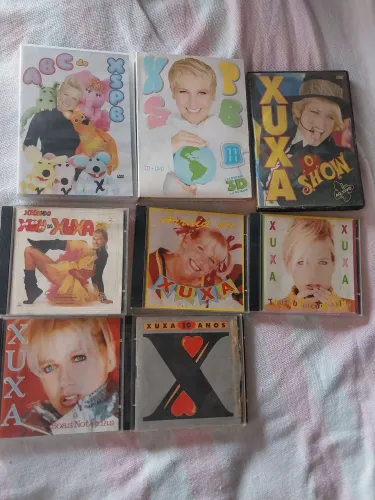 XUXA DVDS E CDS LOTE