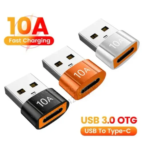 Adaptador Usb Macho P/ Tipo-C Femea 3.0 (99995.9905 zap)
