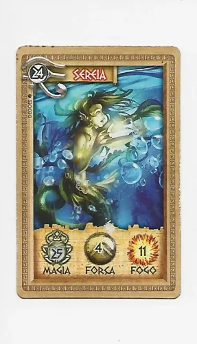 Card Elma Chips Mithomania Nº24 - Sereia