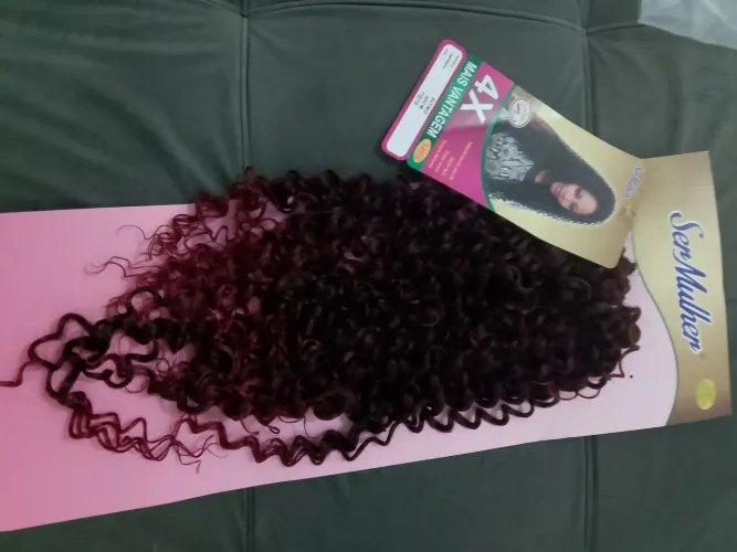 Cabelo orgânico para trança