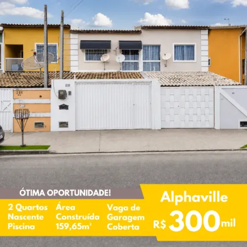 FIT - Casa Duplex - Alphaville 2 - Nascente - 159,65m²