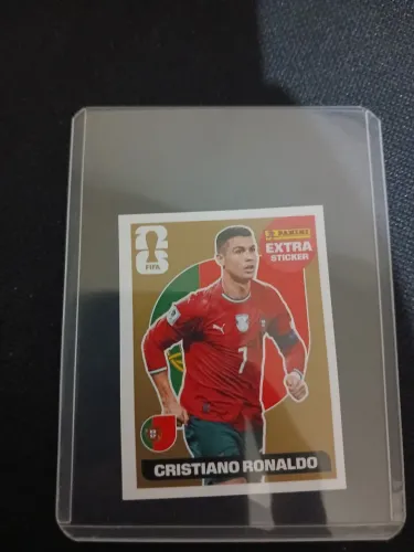 ? FIGURINHA EXTRA STICKER CRISTIANO RONALDO - COPA DO MUNDO FIFA 2026 PANINI ?