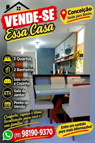 Casa em Conceição paraiba