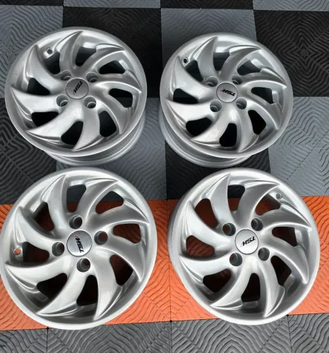 JOGO DE RODA ARO 13 VOLKS GM GOL CELTA PARATI CORSA SAVEIRO PICK-UP