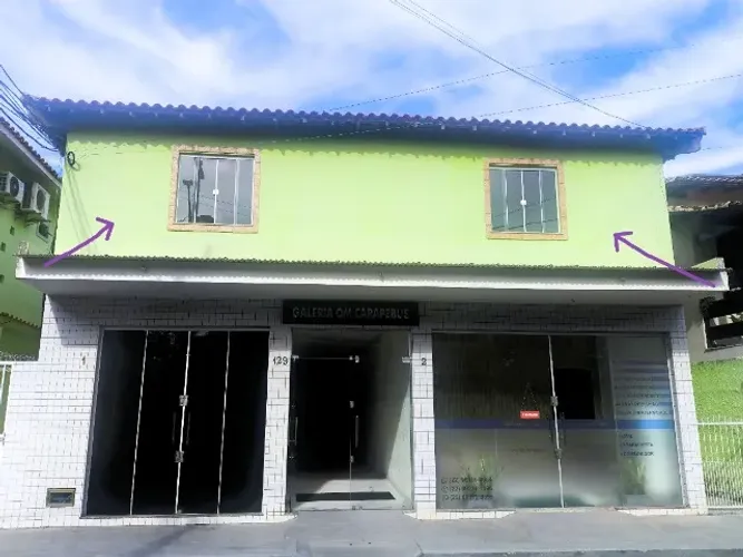Sobreloja comercial, 110m², em Carapebus - RJ.