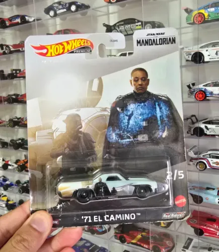 Hot Wheels Premium EL CAMINO MANDALORIAN BLISTER ABERTO