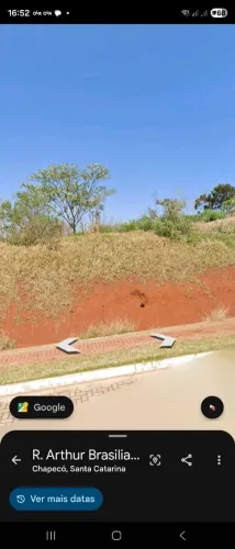 TERRENO LOTEAMENTO AGUA SANTA - CHAPECO - SC - COM 751 M2 - QUADRA ESQ. DA AV. JOÃO ROMAN