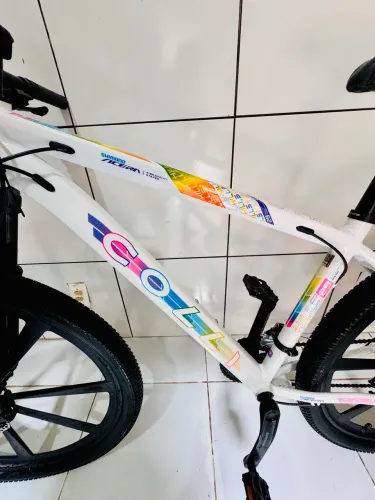 BICICLETA 29 COLLI HILLS 24V SHIMANO ACERA BRANCO