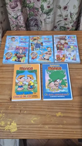 Coleção completa da Xuxa DVDs Super novos Raridade