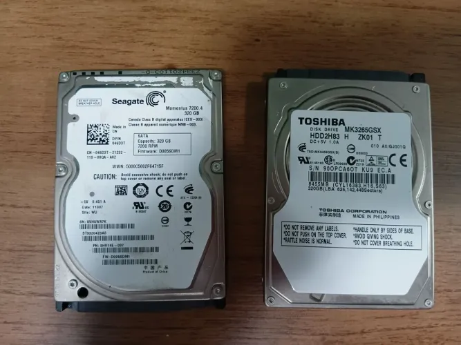 Hd de 320 gb em Alerta