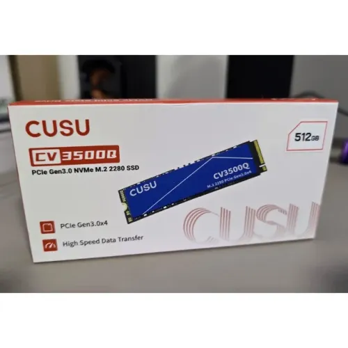 Ssd M2 Nvme 512Gb Cusu Cv3500 Pcie 3.0 Ultra Rápido
