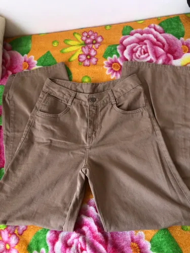 Calça wide leg 36