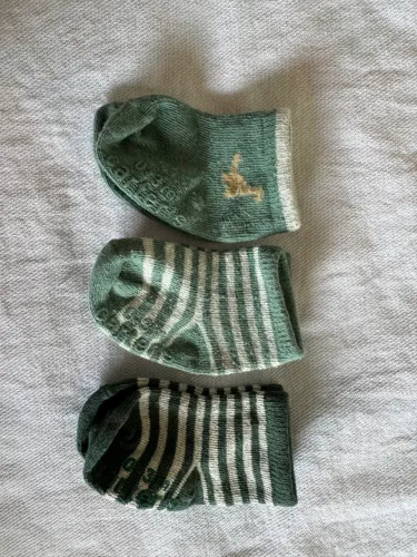 Kit 6 pares meia carters 0-3M