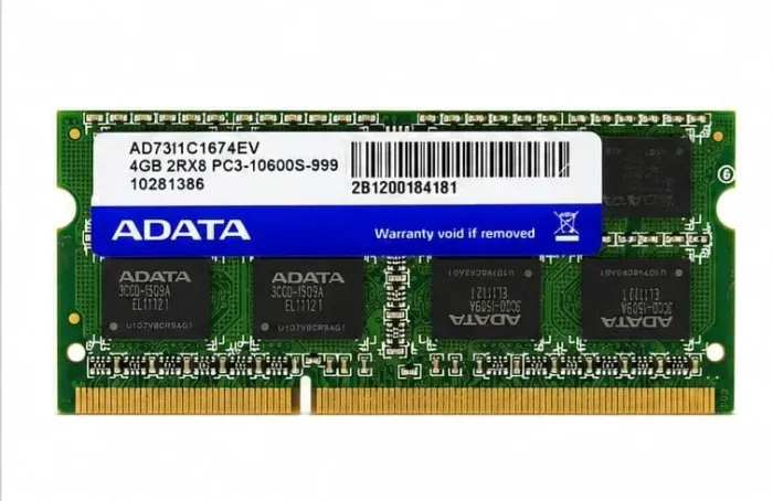 Memória Ram DDR3L 4GB 1600MHz para notebook