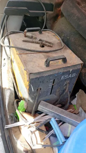 Máquina de solda elétrica