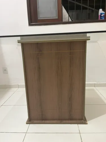 OPORTUNIDADE- MESA QUADRADA - 8 LUGARES - 1,40m x 1,40m - VIDRO 8mm