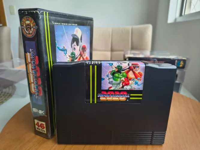 Cartucho Neo Geo AES Super Baseball 2020