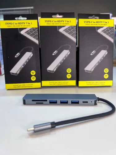 Hub USB-C 7 em 1 por R$ 79,90!