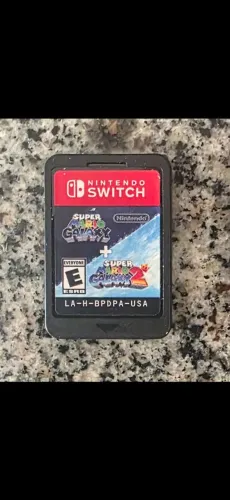 Mario galaxy 1 e 2 para switch