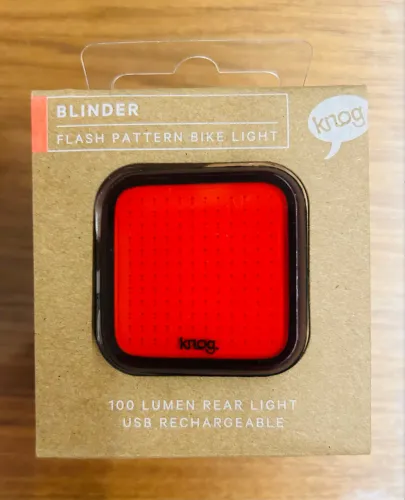 Farol - Sinalizador traseiro para bicicleta - USB - Recarregável 100 Lúmens