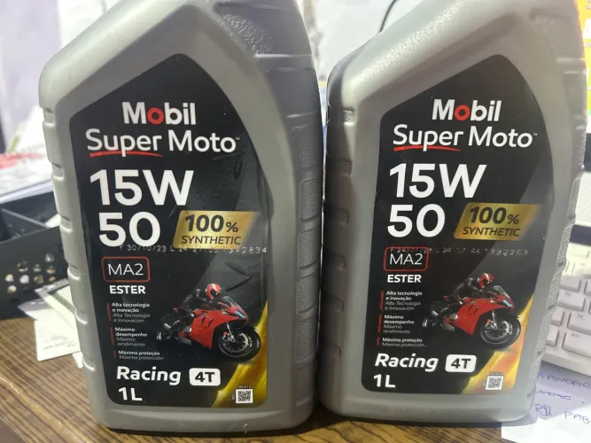 Óleo Mobil, 15w50, sintético.