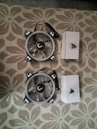 KIT 2X FANS ENERGY RISE MODE COM 2 CONTROLADORAS