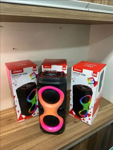 ? CAIXA DE SOM BLUETOOTH 50W RGB ?