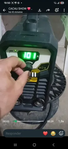 MAQUINA DE SOLDA INVERSSORA MMA TIG