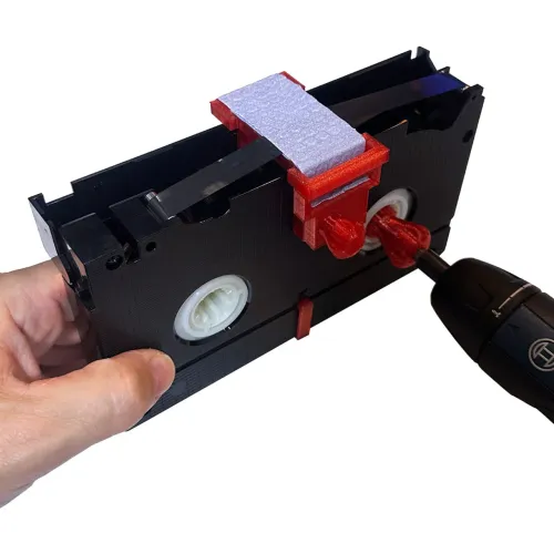 rebobinador e limpador de vhs