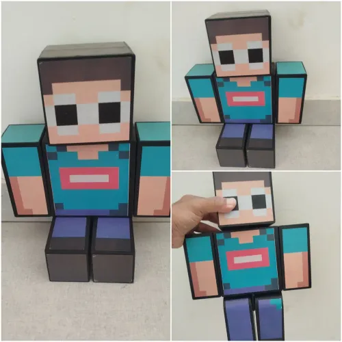 Boneco Minicraft 40 cm brinquedos