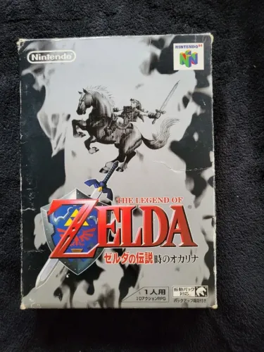 ZELDA - Ocarina of Time (edição japonesa) - N64