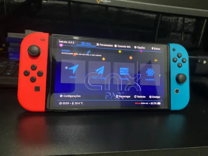 Nintendo Switch Oled desbloqueado