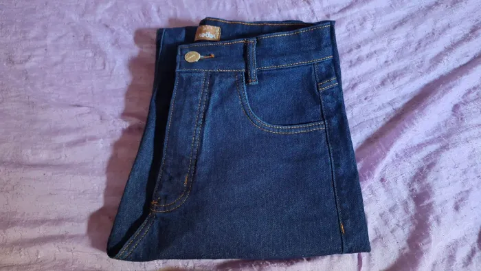 Calça wide legs jeans