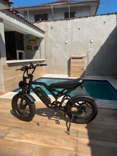 Moto elétrica bike - 7 meses de uso
