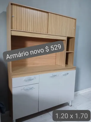 Armário de cozinha novo - entrega gratuita 