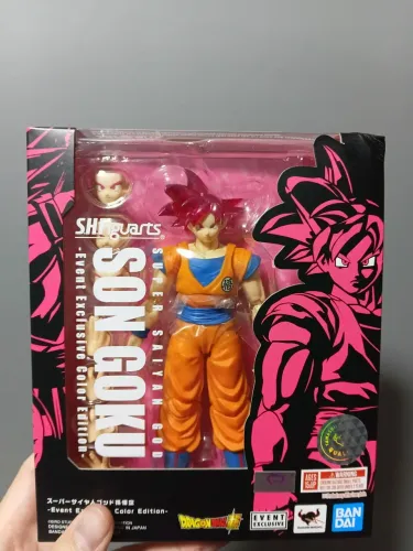 Goku SSJ God SH figuarts SDCC Event Exclusive