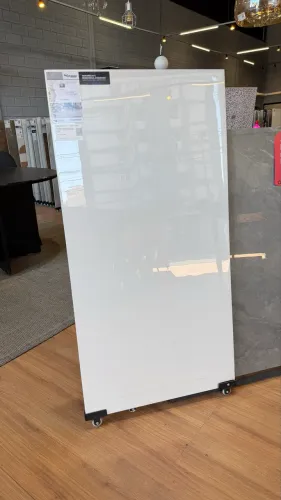 Porcelanato Branco Ártico Polido 62x121cm Retificado