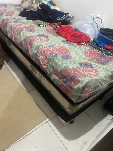 CAMA BOX SOLTEIRO 