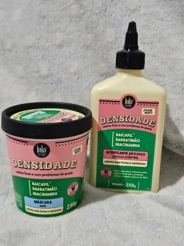 kit Lola Cosmetics Densidade e Acidificante<br>Máscara<br>Capilar