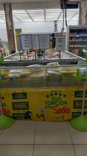 Freezer Ilha Expositor para Açougue, Mercado e Conveniência