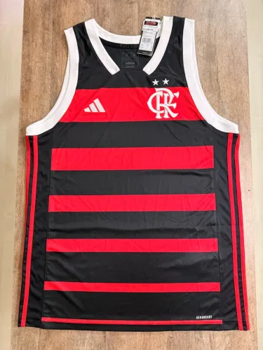 Regata Basquete Flamengo 2024/25 Original | Adidas | Tam. G