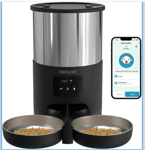 Comedouro para Cães, Comedouro para gatos, Alimentador Automático Pet