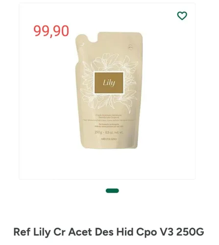 Refil Lily acetinado