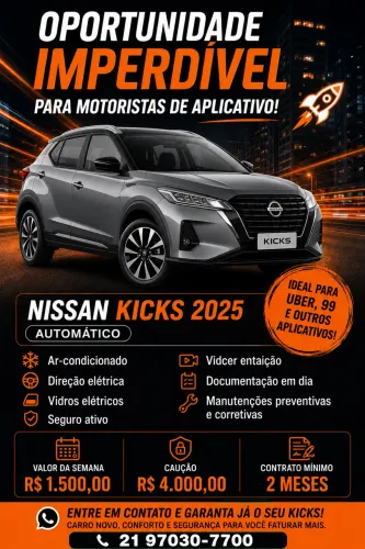 Locação para Uber / 99
