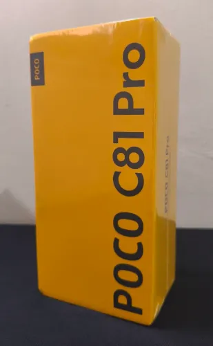POCO C81 Pro 128GB Dourado Novo e Lacrado