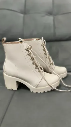 Coturno Ramarim Original - off white. Imperdível!