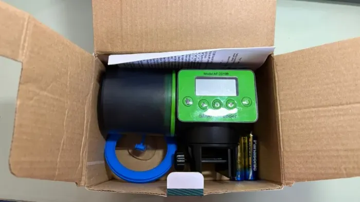Alimentador automático para aquários opção 4 vezes seminovo
