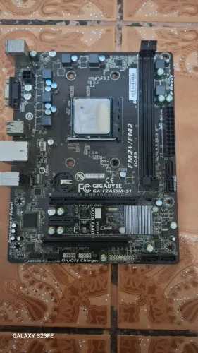 VENDO PLACA MAE COM PROCESSADOR